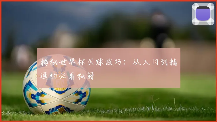 揭秘世界杯买球技巧:从入门到精通的必看秘籍