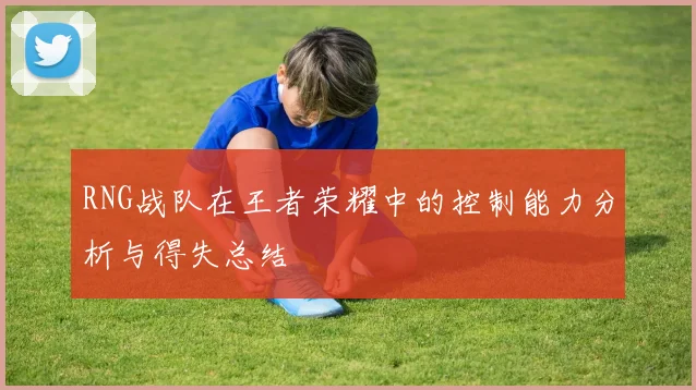 RNG战队在王者荣耀中的控制能力分析与得失总结
